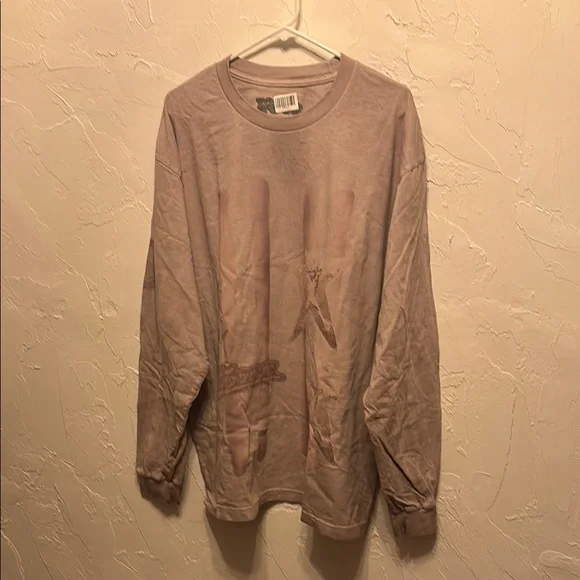 Travis Scott Long Sleeve Tee in Light Brown - Picture 1 of 4